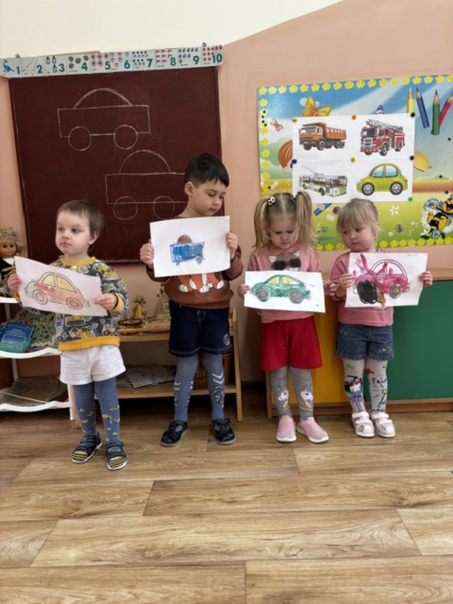 Занятак па адукацыйнай вобласці “Выяўленчае мастацтва: маляванне”